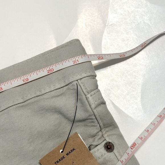 Polo Ralph Lauren Jeans Mens 42x32 Varick Slim Fit Straight Hemp Denim Grey Zip - Picture 7 of 16